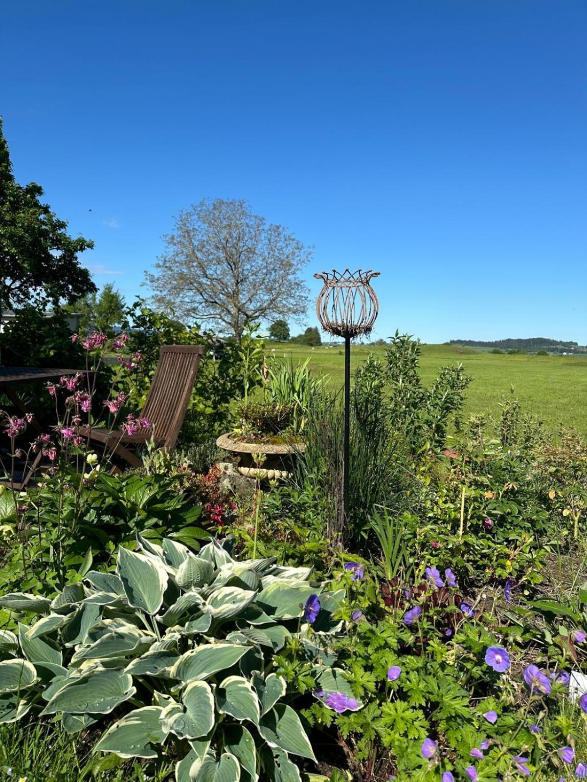 Das Blaue Haus - Ein Sommertraum Und Ein Wintermaerchen Weiler-Simmerberg Eksteriør bilde